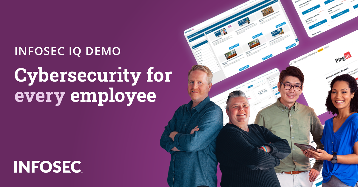 Infosec IQ demo: Cybersecurity for every employee
