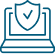 Cybercrime investigator icon