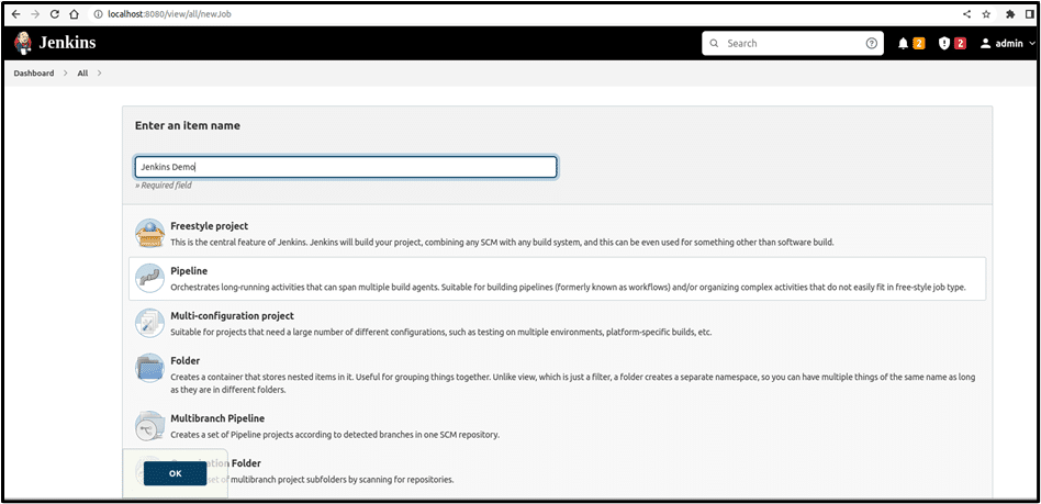 The first of three images displaying a CI-CD pipeline script in Jenkins