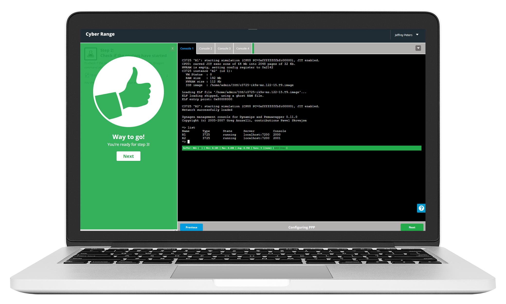 Infosec Skills Networking Cyber Range