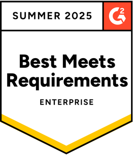 2025 G2 Summer - Best Meets Requirements Enterprise - eLearning Content